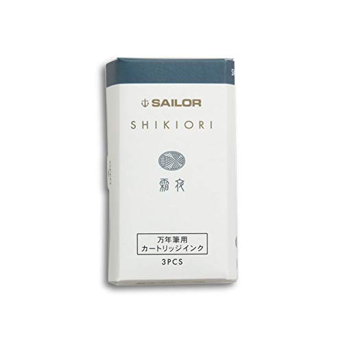 Sailor Fountain Pen Shikiori Cartridge Ink 3 Pieces Shimoyo Series