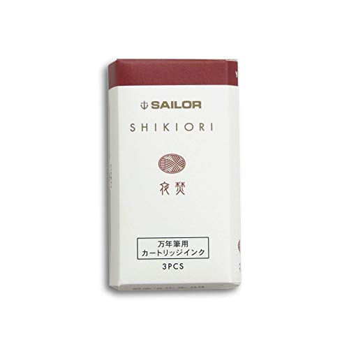 Sailor Fountain Pen Shikiori Cartridge Ink (3 Pieces) Yodaki