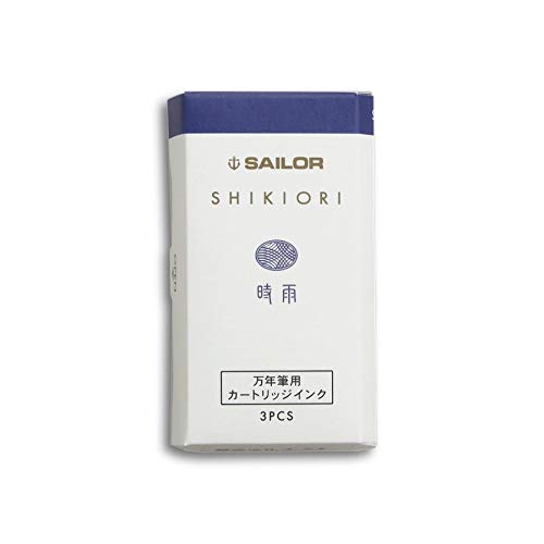 Sailor Fountain Pen Shikiori Cartridge Ink - Shigure 3-Pack