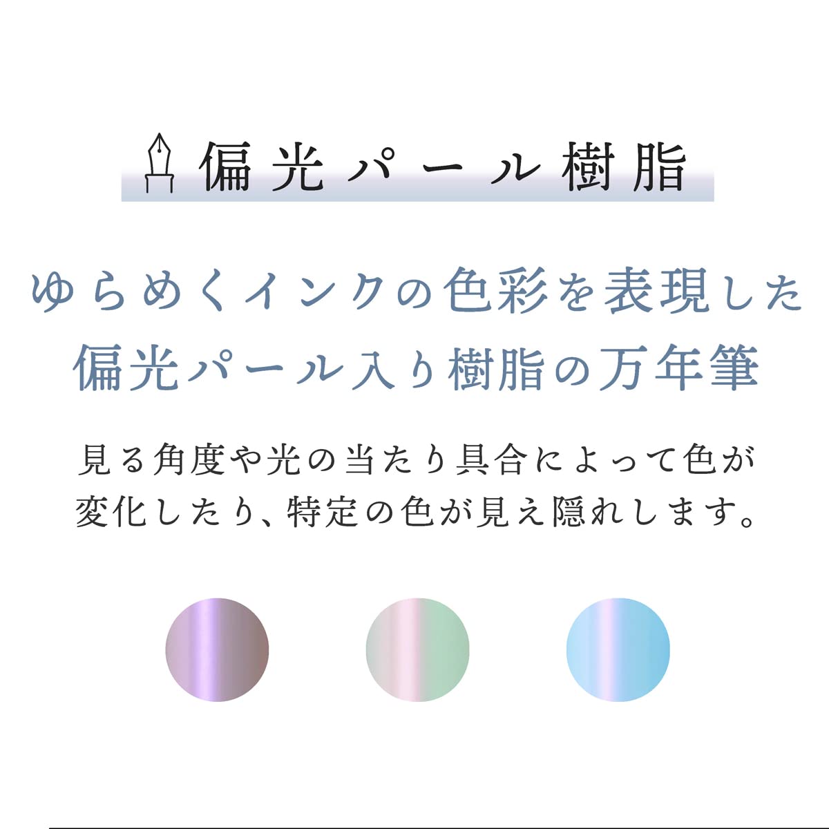 Sailor Fountain Pen Profit Junior +10 Polar Light Shimmer Calligraphy 10-0420-705