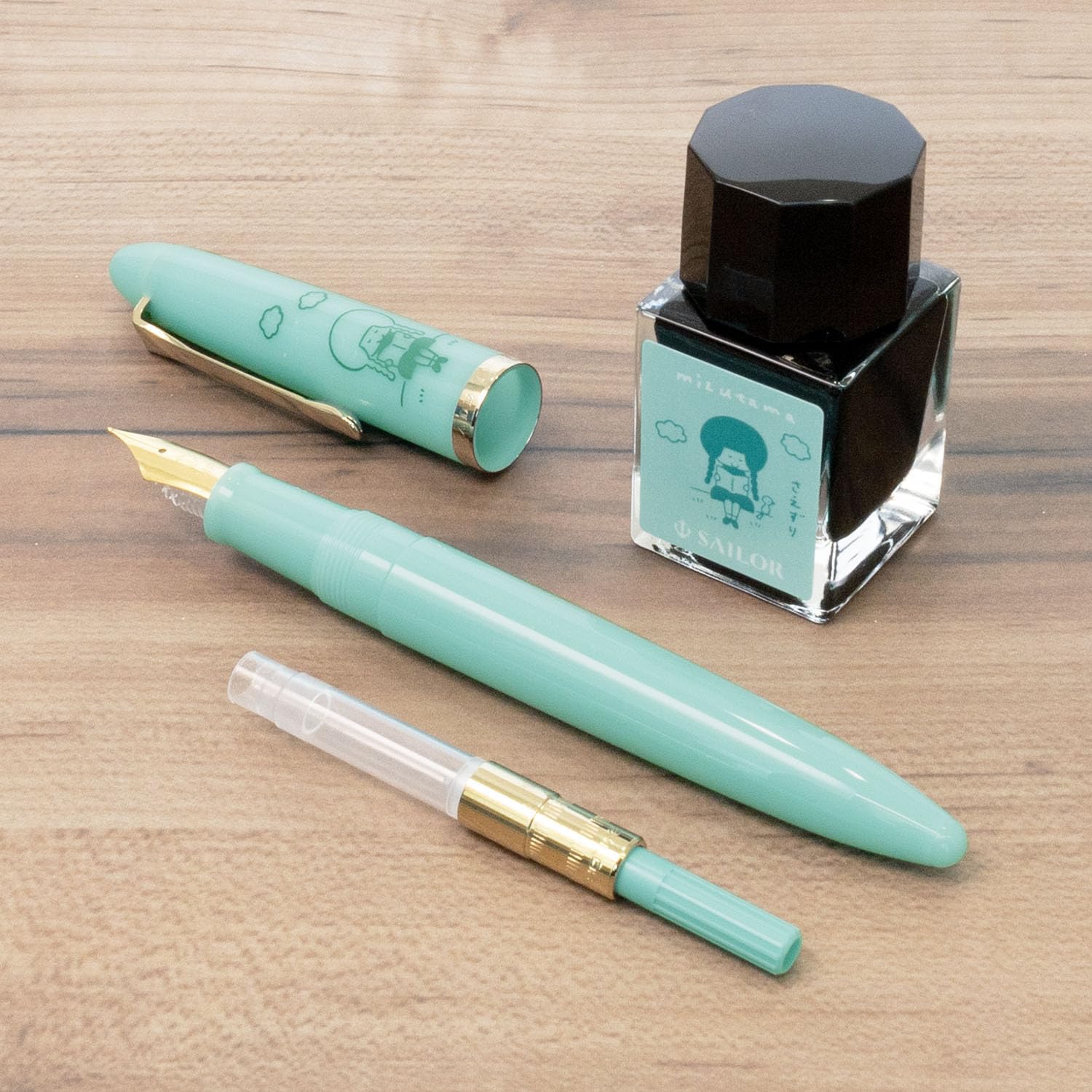 Sailor Fountain Pen Profit Junior +10 Medium Fine Mizutama Model 10-0582-302