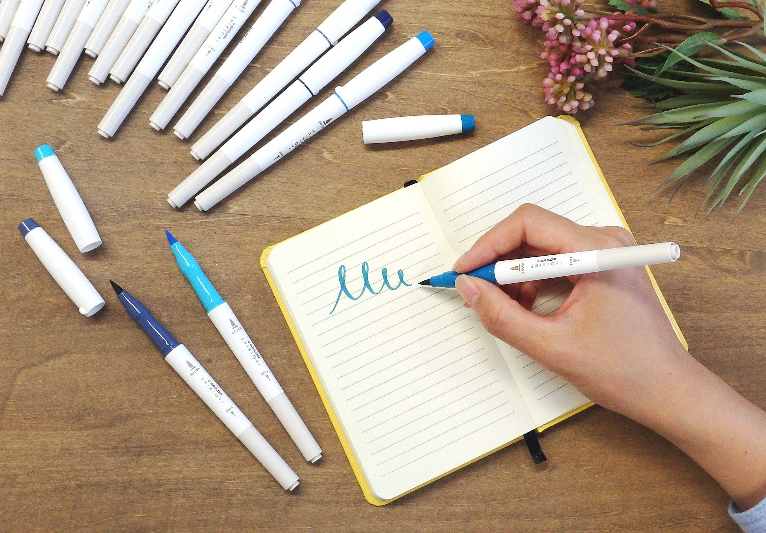 Sailor Fountain Pen Four Seasons Summer 5-Color Set Water-Based Marker 25-5101-002