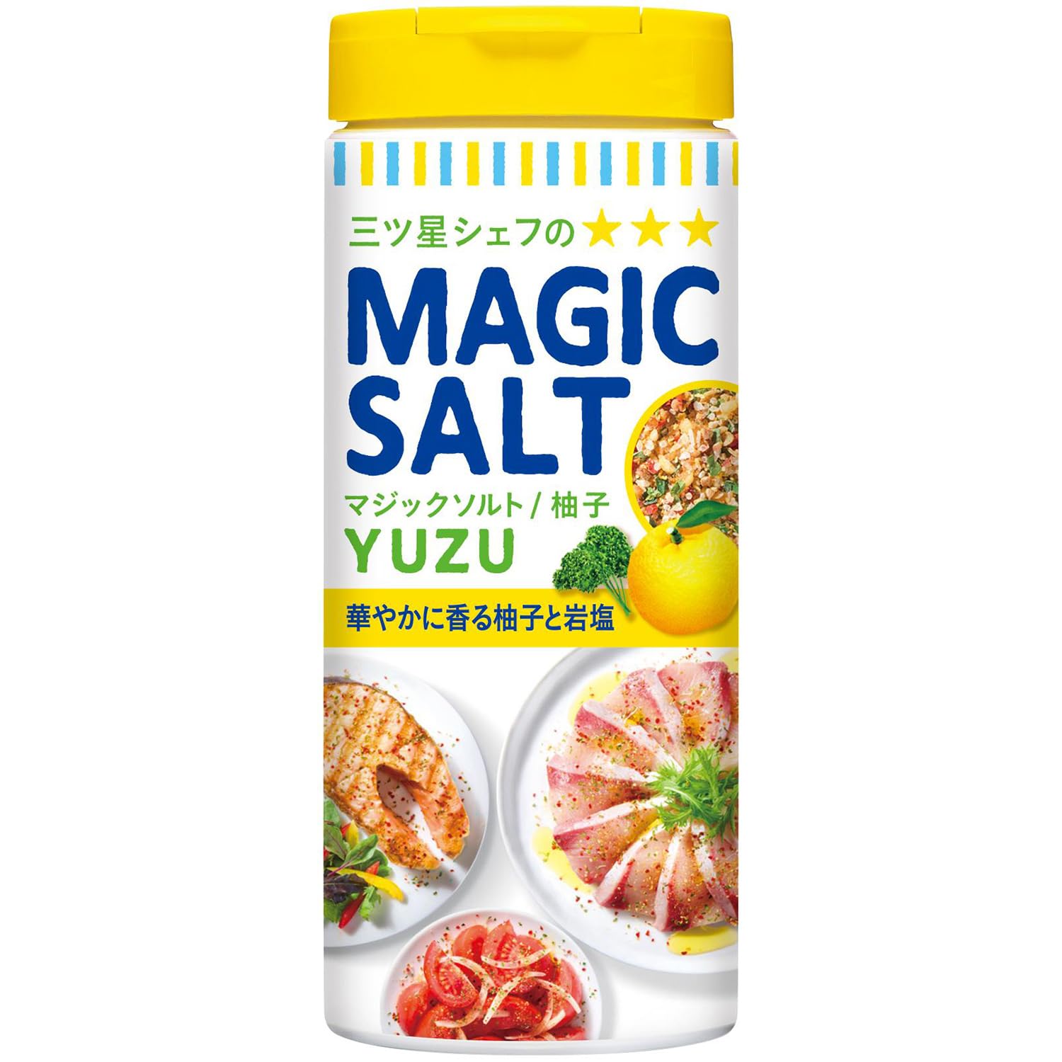 S&B Magic Salt Yuzu Seasoning 80g - Enhance Your Dishes with Citrus Flavor