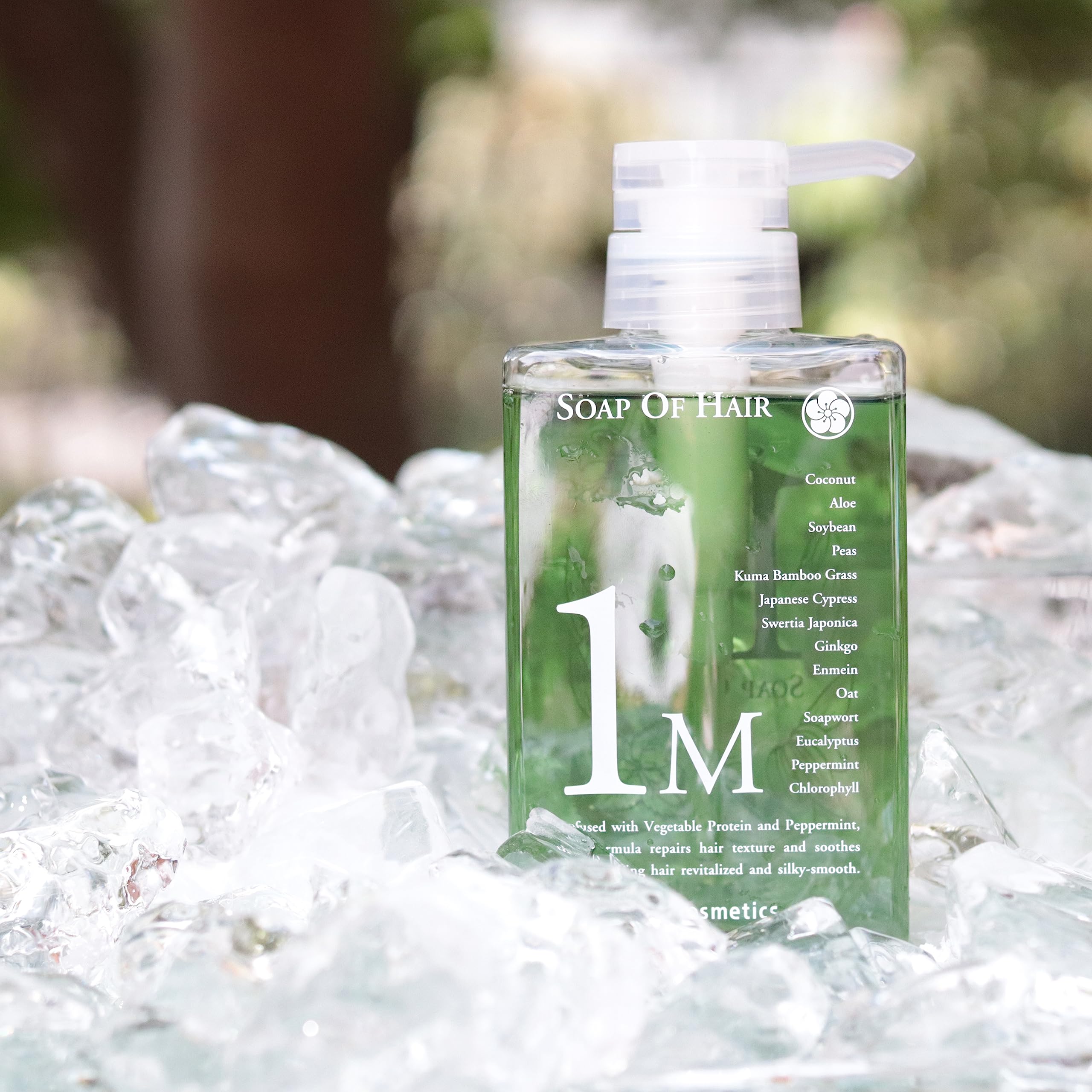 Of Cosmetics Soap Of Hair 1-M Peppermint Scalp Care Shampoo 265ml for Dandruff