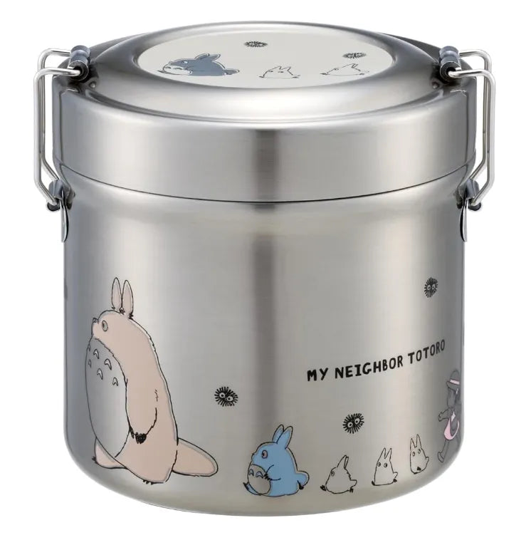 Skater 600Ml Vacuum Stainless Lunch Box Bowl My Neighbor Totoro Ghibli Silhouette Japan Stlb1Ag-A