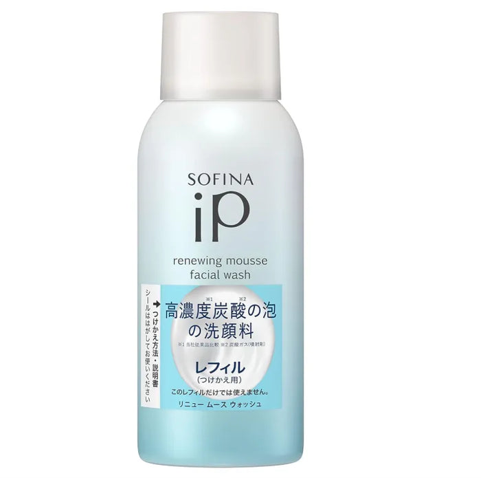 SOFINA iP Renew Mousse Wash Refill Carbonated Cleanser 200G
