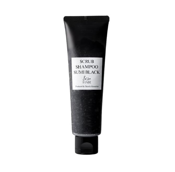 &be Scrub Shampoo Sumiblack Hair Care with Charcoal for Scalp