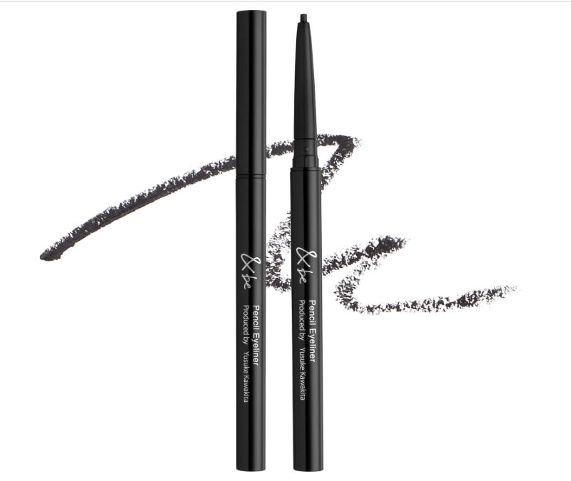 &be Pencil Eyeliner Matte Black Waterproof Smudge-Proof High Color Payoff