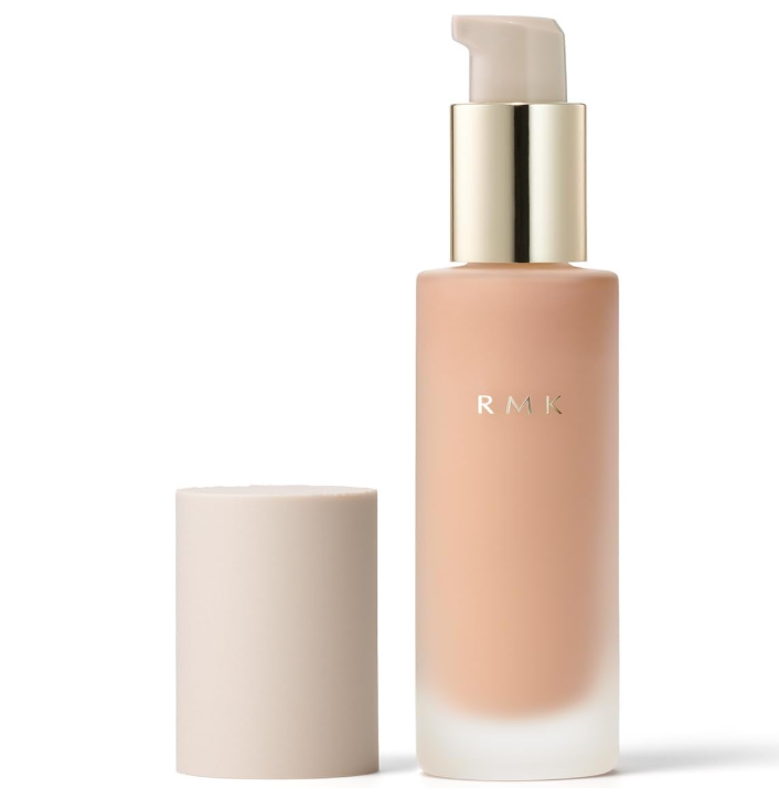 Rmk Natural Liquid Foundation 201 30ml Serum-Infused for Flawless Skin