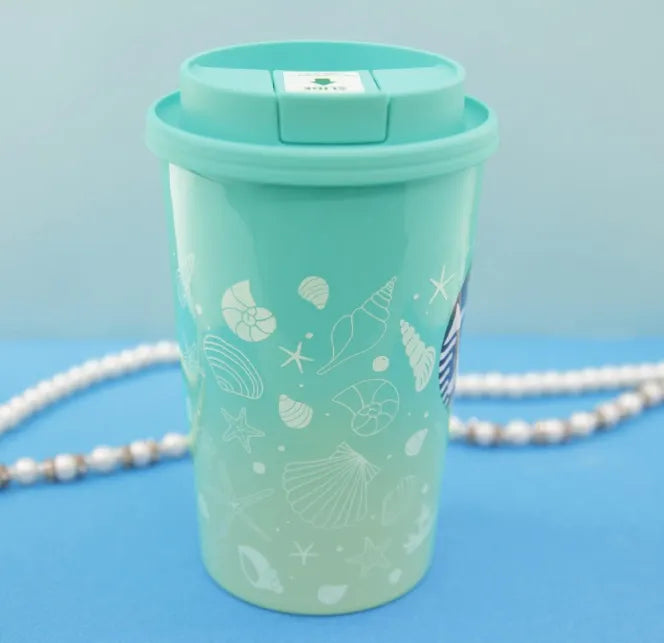 Stainless steel TOGO cup tumbler beach gradation 355ml - Japanese Starbucks