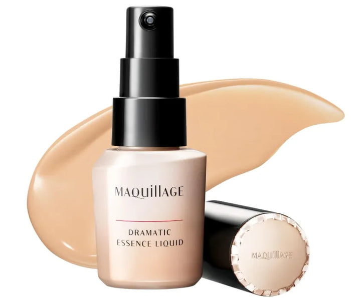 Shiseido Maquillage Dramatic Essence Liquid SPF50+ PA++++ Ocher 20 25ml - Japan Liquid Foundation