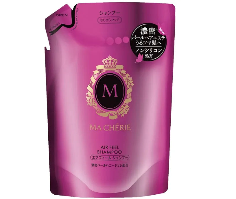 Macherie Airfeel Shampoo Refill (Smooth Smooth) 380Ml Japan