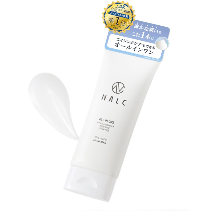Narc (Nalc) Japan All-In-One Gel Acne Whitening Lotion Milky Serum Quasi-Drug 100G