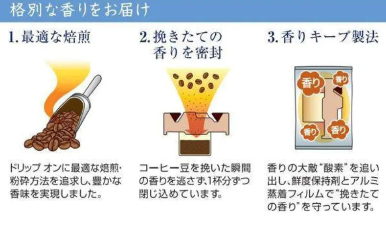 Key Coffee Drip On Variety Pack Premium Instant Coffee Selection