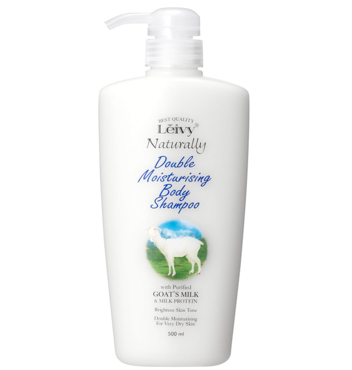 Leivy Body Shampoo Goat Milk and Protein 500ml – Nourishing & Hydrating Cleanser