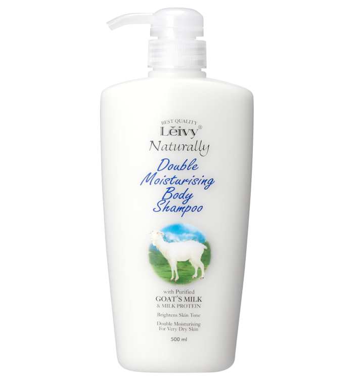 Leivy Body Shampoo Goat Milk and Protein 500ml – Nourishing & Hydrating Cleanser