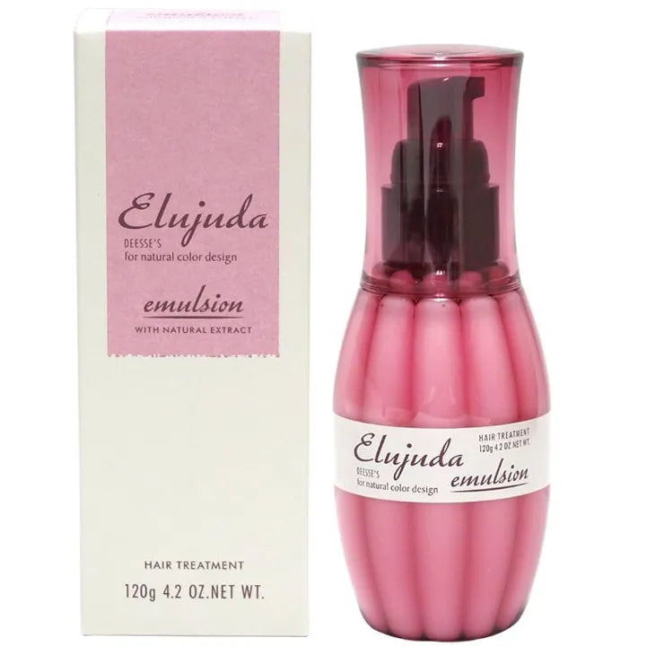 Milbon Deesse Elujuda Emulsion 120g Bottle 4.1 fl oz for Hair Care