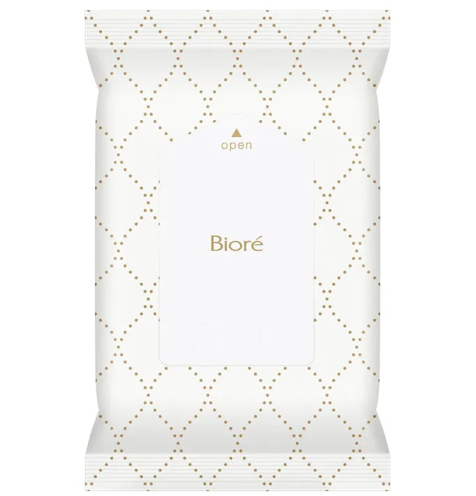 Biore Makeup Refresh Cleansing Wipes Fragrance-free 12 Sheets - Makeup Remover Wipes From Japan
