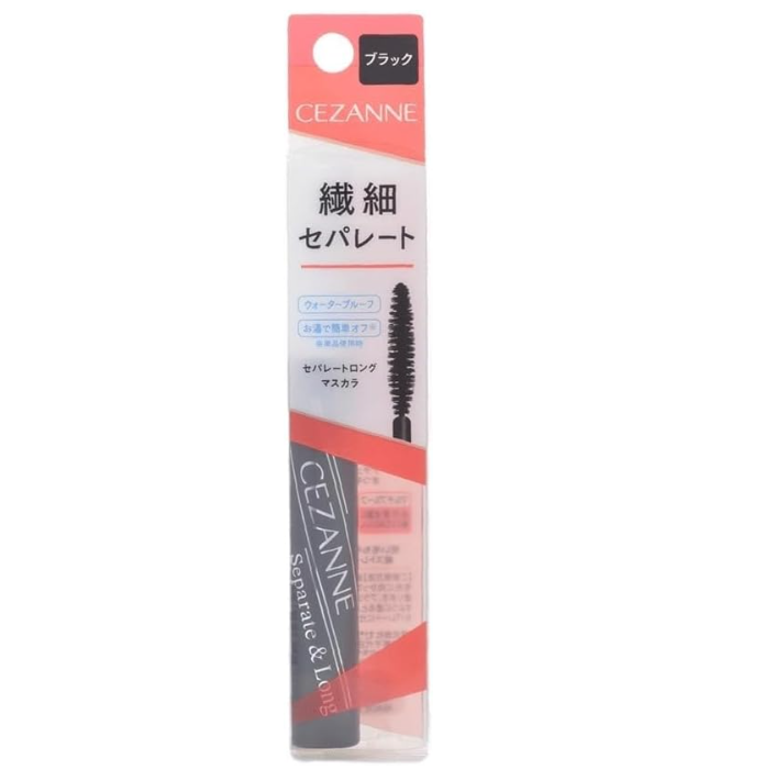 Cezanne Long Mascara Black 5g Volume Enhancing Single Pack