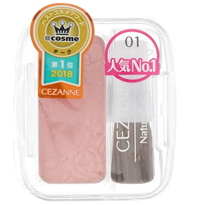 Cezanne natural Cheek N 01 peach pink