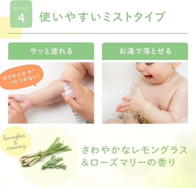 Alobaby Organic UV & Outdoor Mist SPF30 PA+++ 80ml