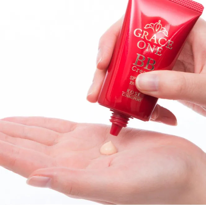 Kose Grace One Rich Collagen & Astaxanthin BB Cream SPF35/ PA+++ 50g - Skincare In Japan