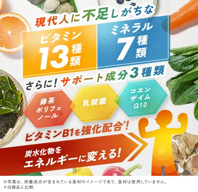 Fancl Multiple Vitamin & Mineral 30 Days 90 Tablets