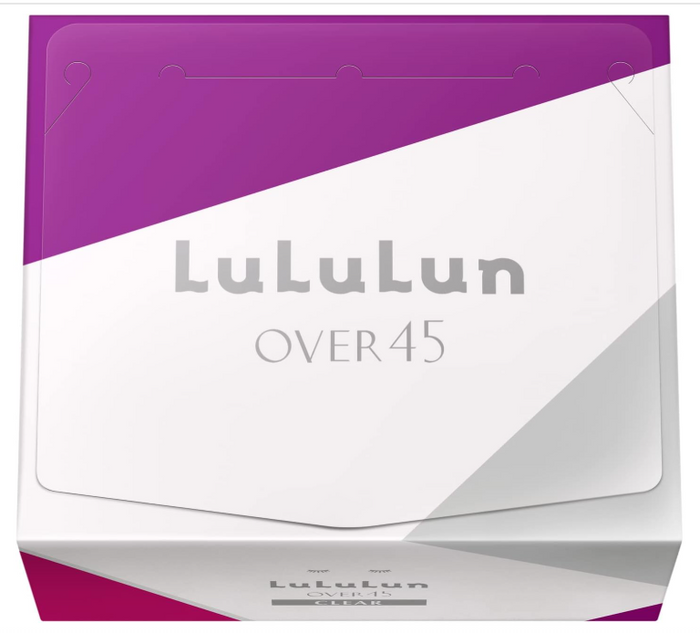 Lululun over45 Mascarilla Facial Brillante Es de 32 unidades