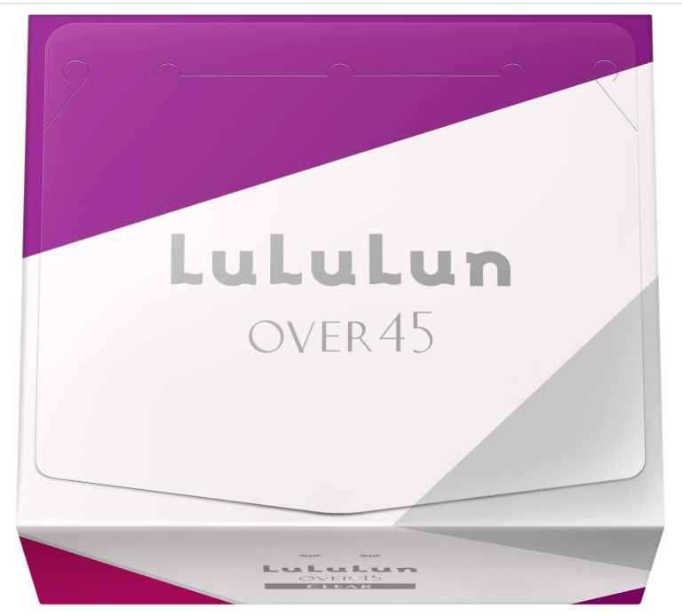 Lululun over45 Mascarilla Facial Brillante Es de 32 unidades