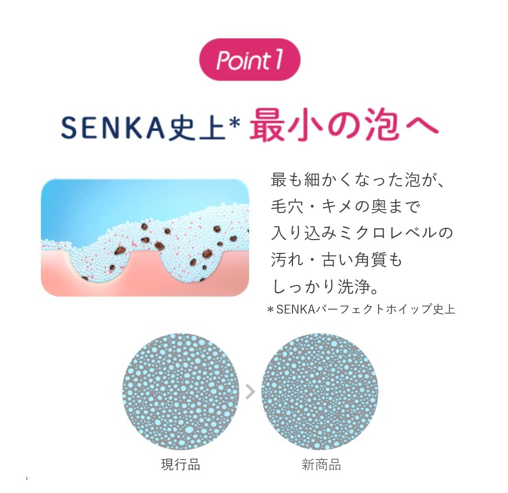 Specialty Senka Perfect Whip Bt21 Foam 120G for Pore Cleansing & Moisture