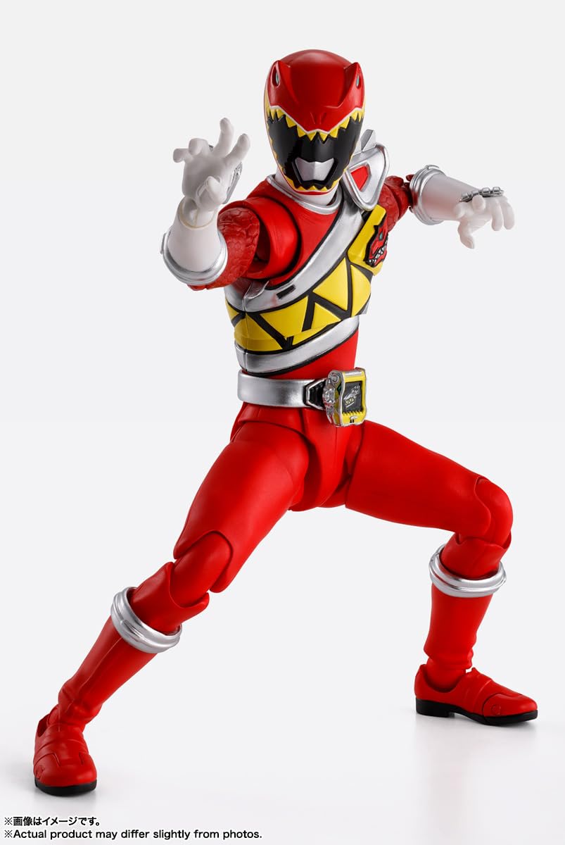 Bandai Spirits Sh Figuarts Kyoryuger Kyoryu Red 145mm ABS PVC Figure
