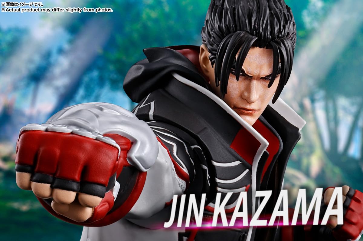 Bandai Spirits Tekken 8 Jin Kazama Movable Figure 150mm PVC&ABS Sh Figuarts