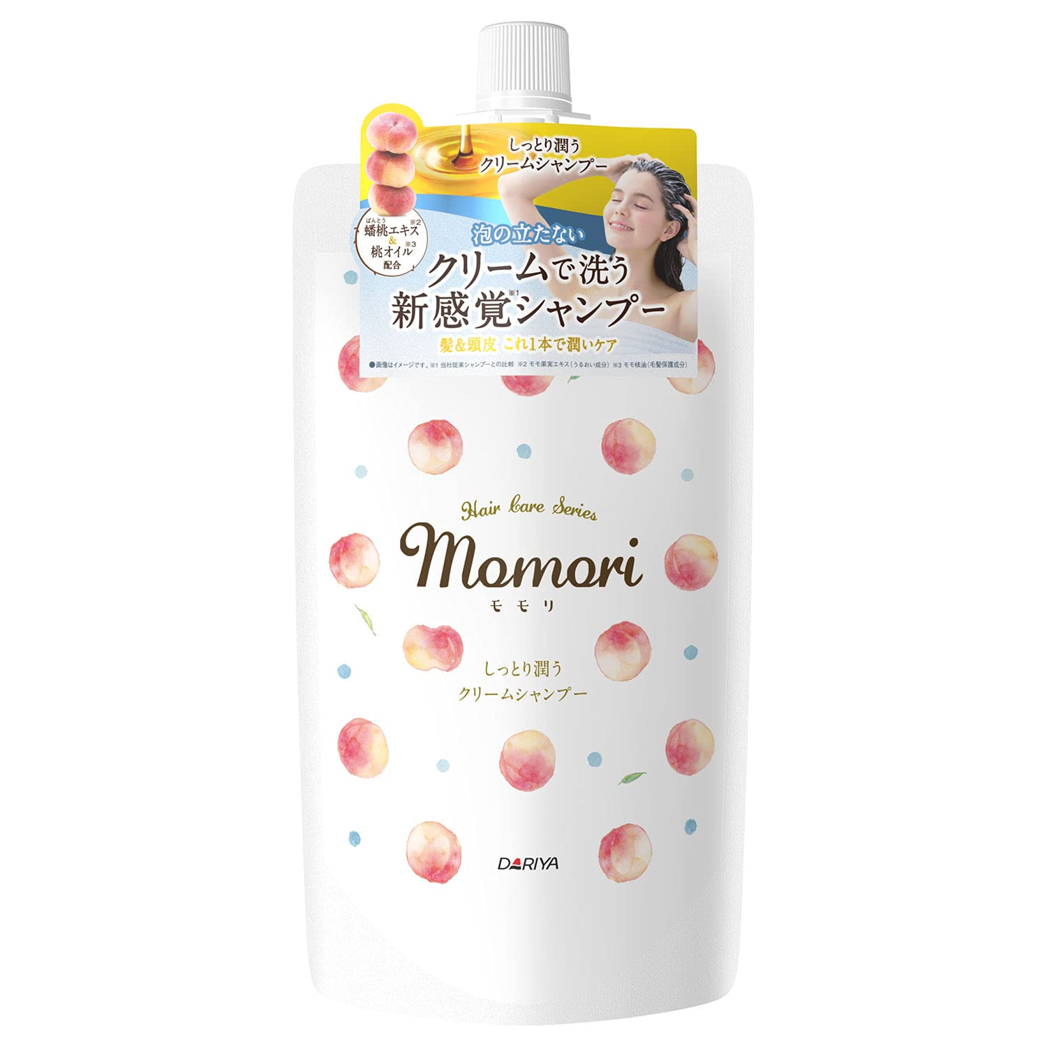 Momori Shintech Moisturizing Cream Shampoo 400G - Hydrating Hair Care