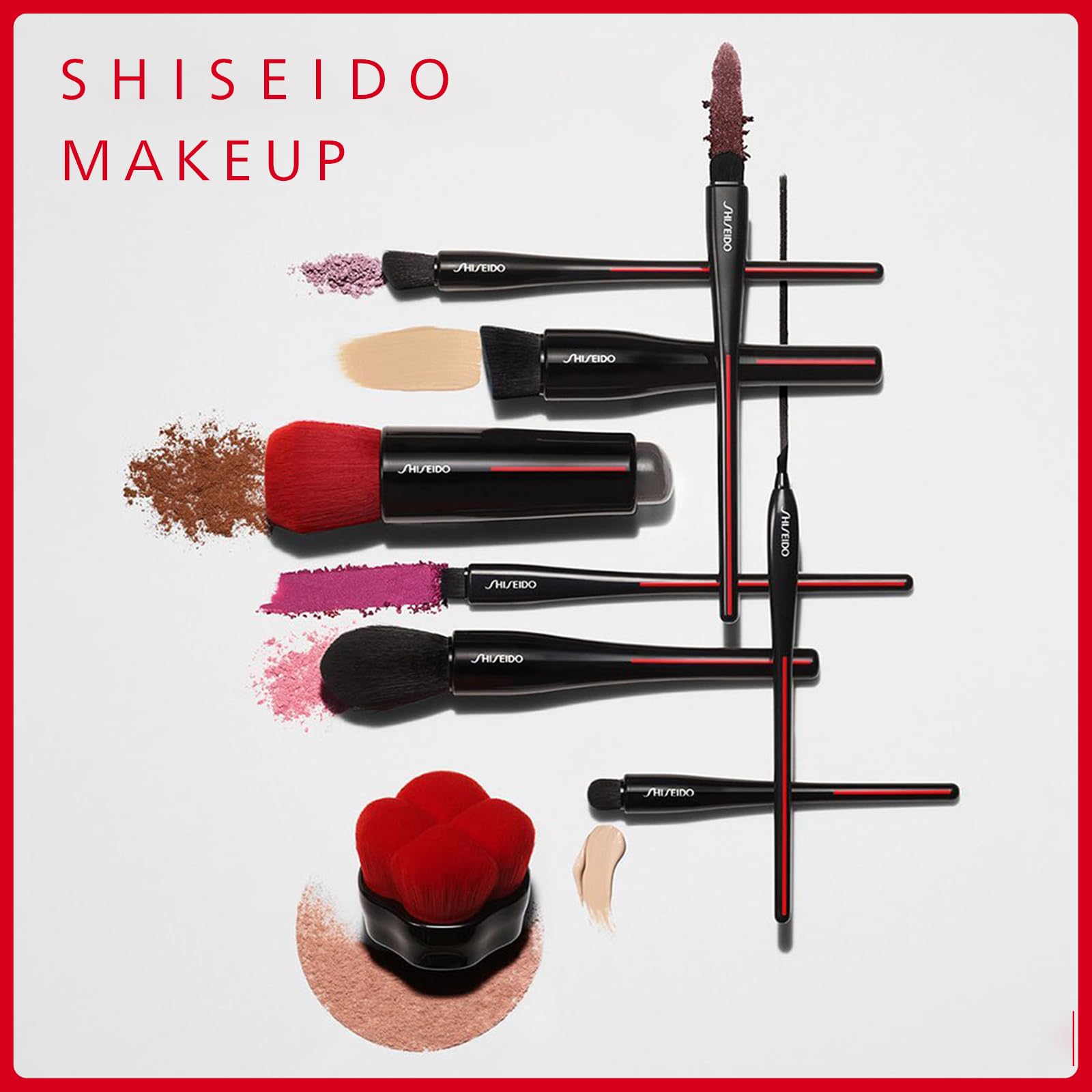Shiseido Eye Shading Brush for Eyeshadow - Hanen Fude Makeup Tool