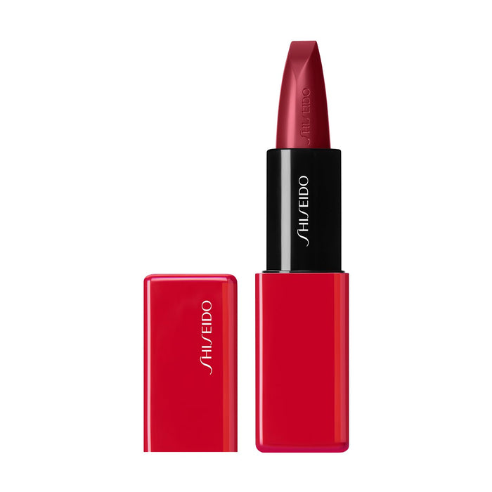 Shiseido Techno Satin Gel Lipstick 411 Scarlet Cluster 3.3G