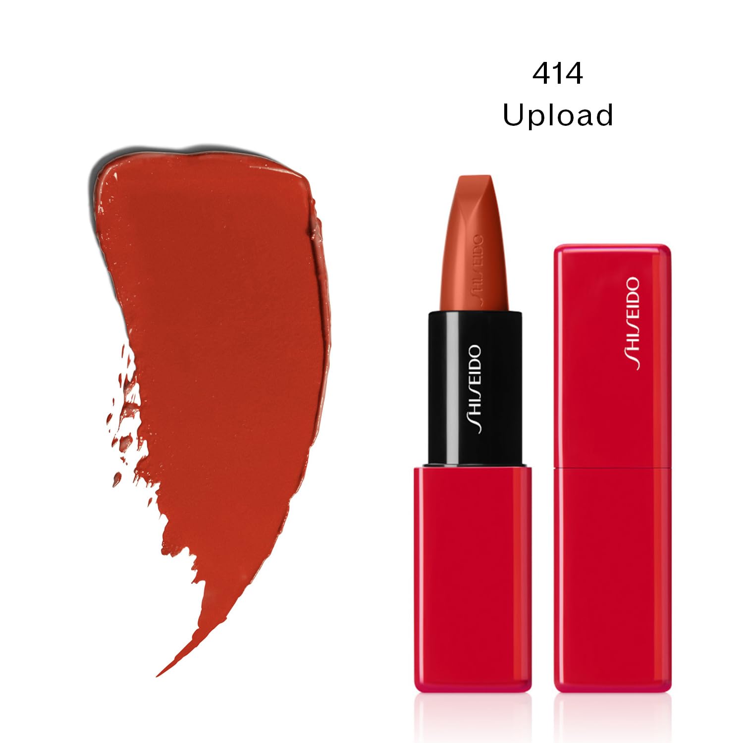 Shiseido Techno Satin Gel Lipstick 414 Upload 3.3g Moisturizing