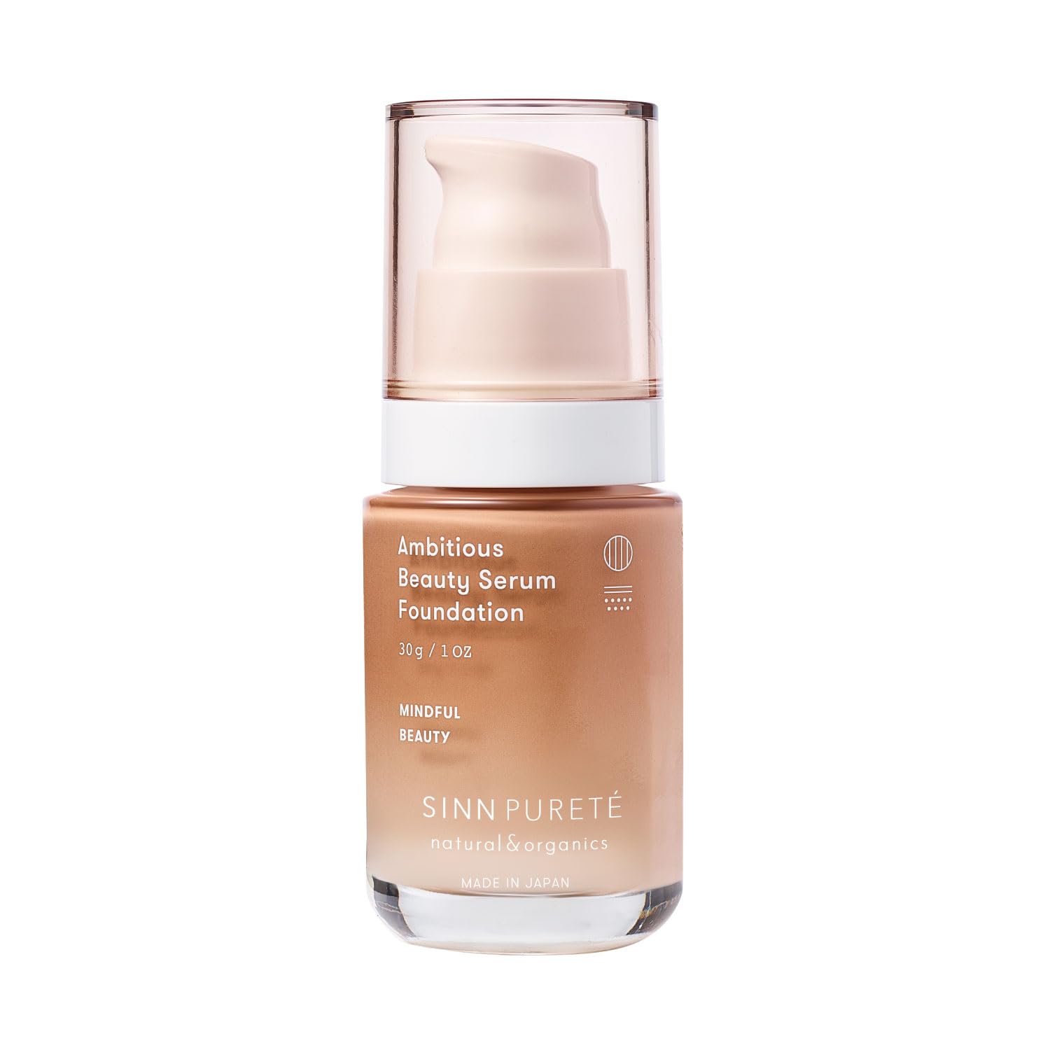 SINN PURETE Serum Foundation 01 Light Beige SPF50+ UV Protection