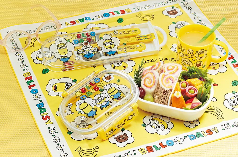 Skater Kids Lunch Box Cloth 43x43cm Minion Design Made in Japan