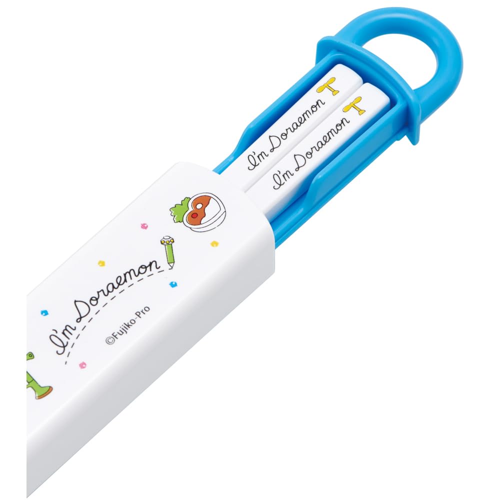 Skater Lunch Box Set with 16.5Cm Chopsticks for Kids Doraemon Design Japan