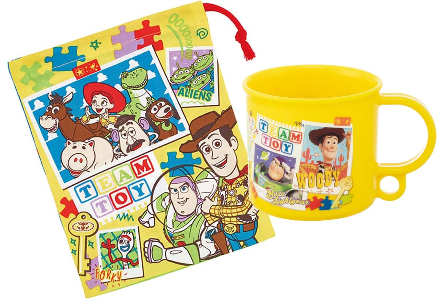 Skater Toy Story 24 Lunch Box Cup Bag - Disney Pixar KB63-A Kids Bento Set
