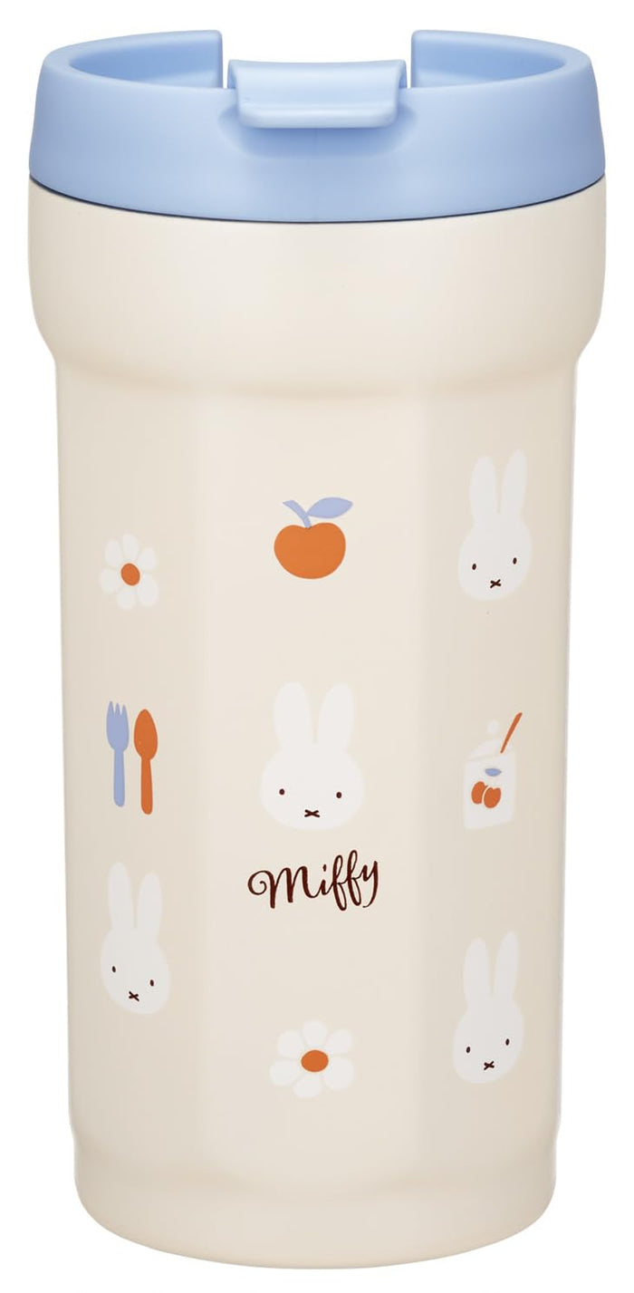 Skater 350ml Octagonal Stainless Steel Insulated Tumbler with Lid Miffy Design
