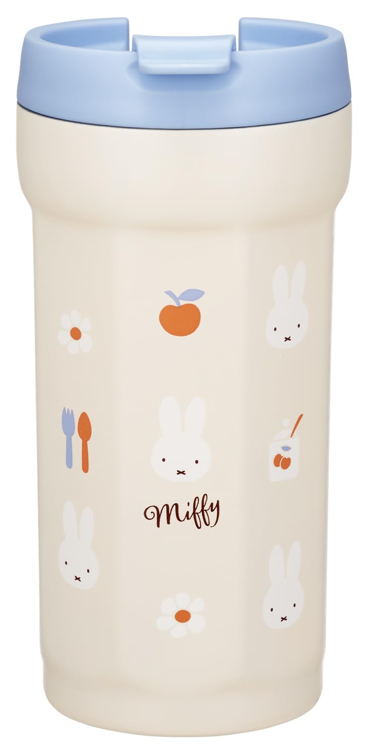 Skater 350ml Octagonal Stainless Steel Insulated Tumbler with Lid Miffy Design