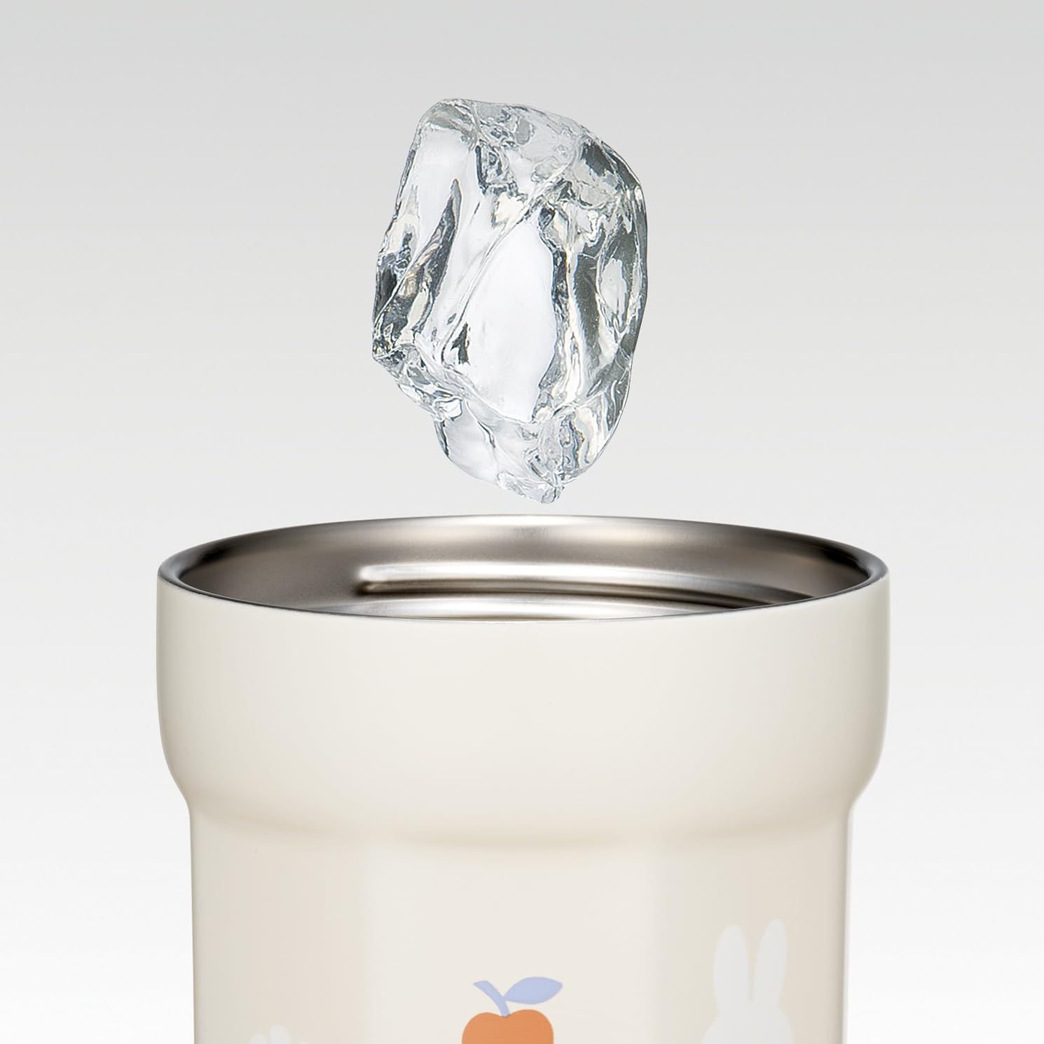 Skater 350ml Octagonal Stainless Steel Insulated Tumbler with Lid Miffy Design