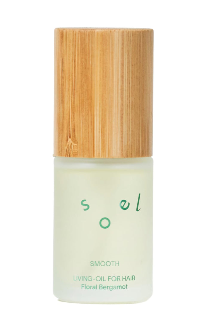 소엘 헤어 오일 플로럴 베르가못 30ml - 가볍고 부드러운 오가닉 오일