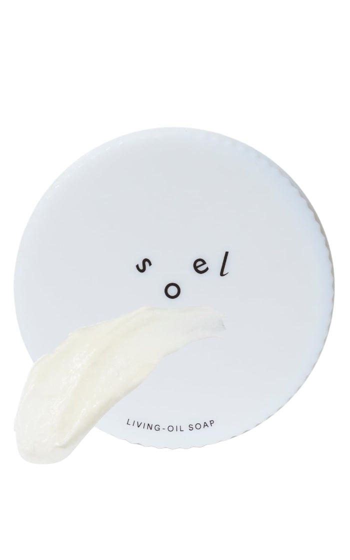 Soel Living 100ml 오일 멜팅 페이셜 솝 천연 모공 클렌저