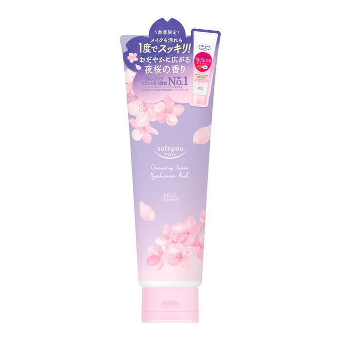 Softymo Cleansing Wash Hyaluronic Acid Cherry Blossom Scent Makeup Remover