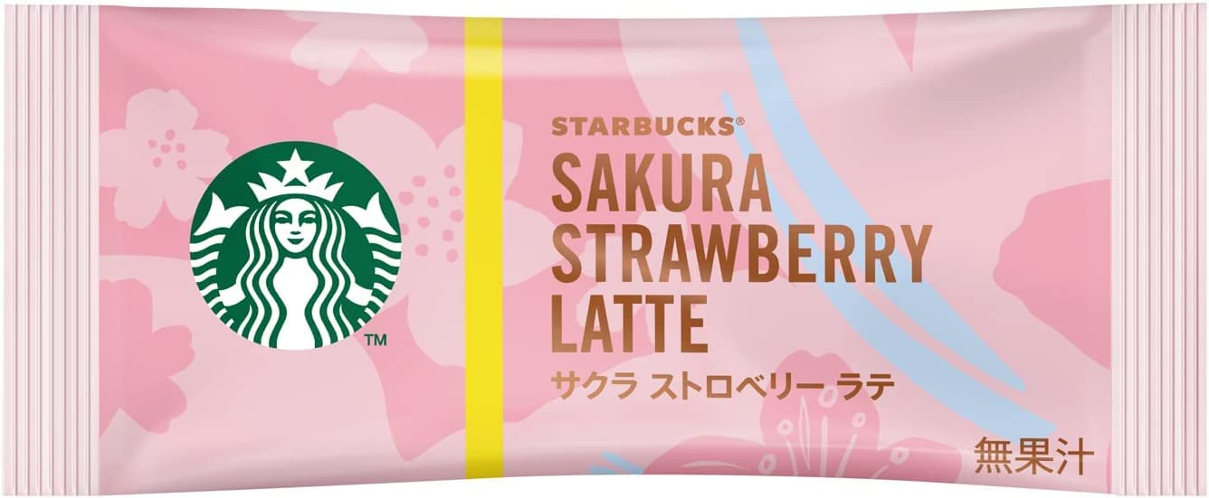 Starbucks Premium Mix Sakura Strawberry Latte 4P