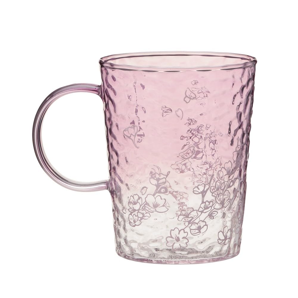 Starbucks Sakura2025 Pink 355Ml Heat-Resistant Cherry Blossom Glass Mug