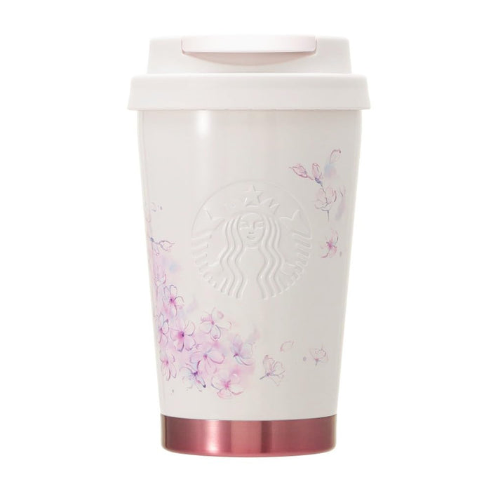 Starbucks Sakura2025 Beige Stainless Steel Tumbler 355ml Coffee Gift