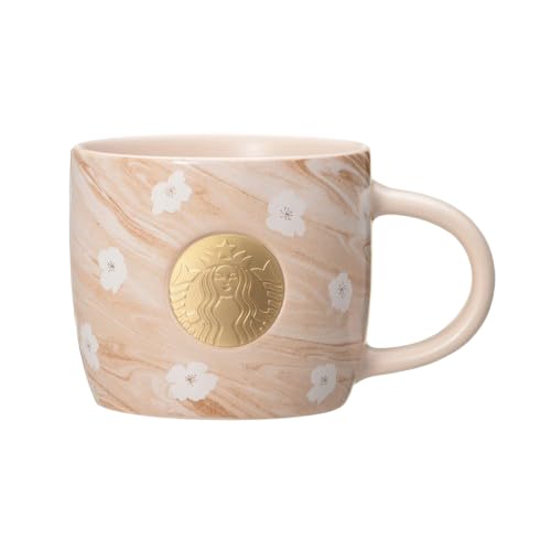 Starbucks Sakura2025 Marble Mug 355ml - Perfect Gift for Coffee Lovers
